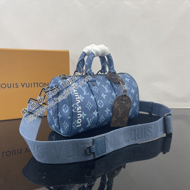 LV路易威登2023专柜新款Keepall Bandoulière 25都市手袋 M46803 ydh5266